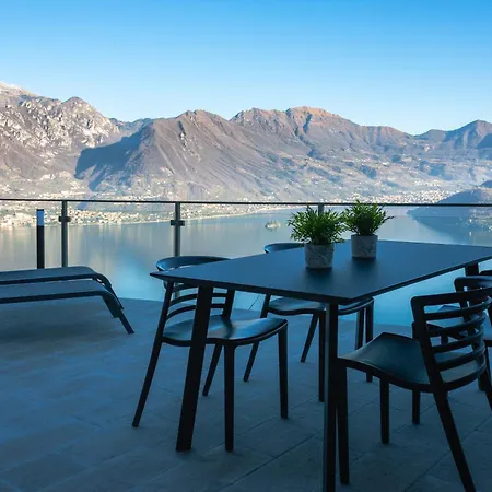 Mia Isola With View, Garden And Swimming Pool Apartment Parzanica