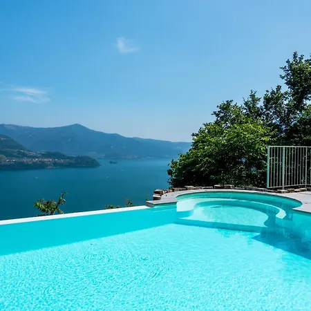 Daire Mia Isola With View, Garden And Swimming Pool Parzanica