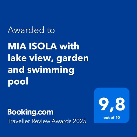 Mia Isola With View, Garden And Swimming Pool Parzanica