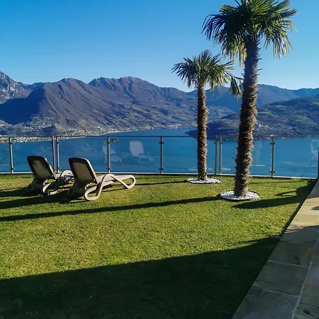 Mia Isola With View, Garden And Swimming Pool Parzanica